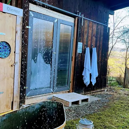 Ferienhaus The Enchanted With Jacuzzi Heimberg