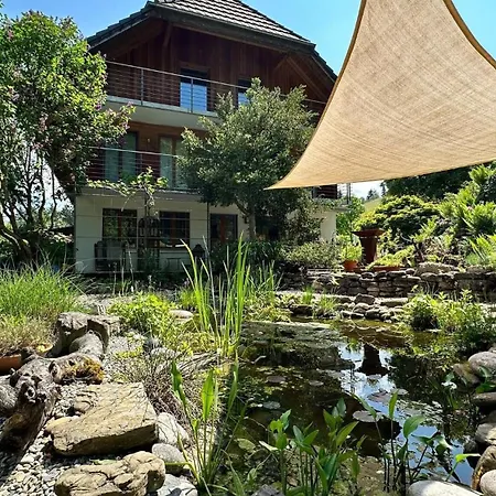 The Enchanted With Jacuzzi Ferienhaus Heimberg